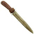 Original German WWII Bakelite Handle Trench Fighting Knife with Belt Scabbard Original Items