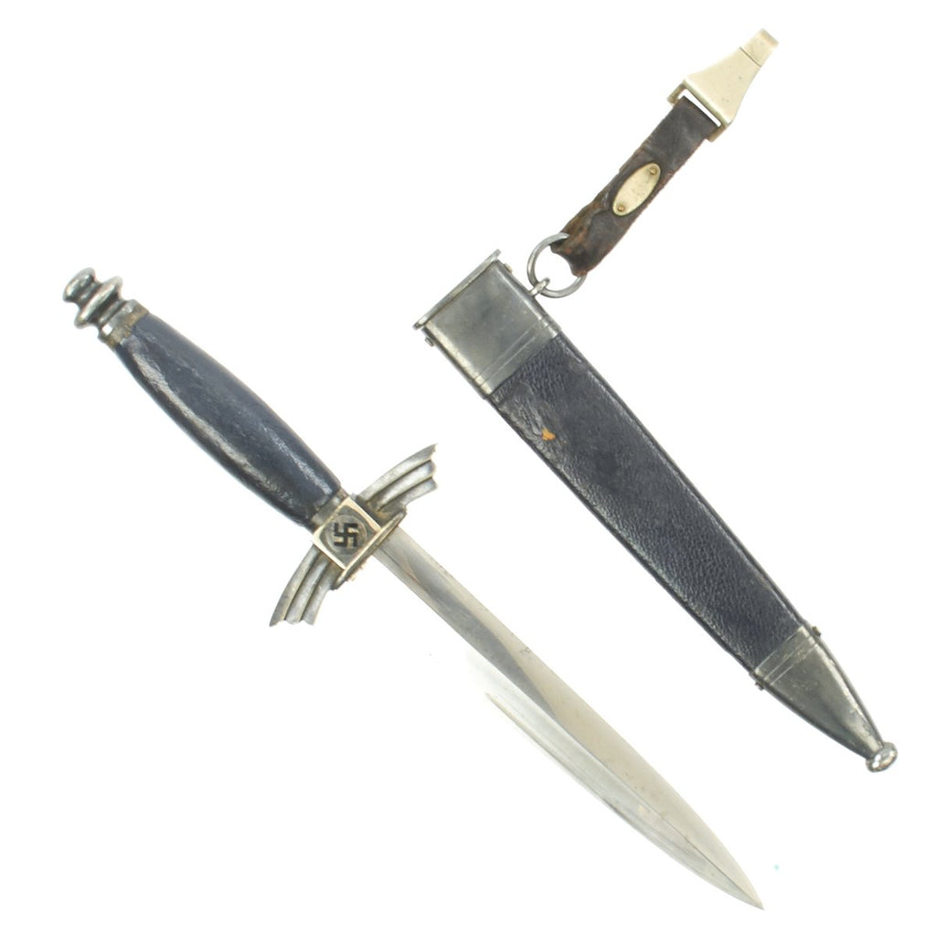 Original WWII German Early NSFK Glider Pilot's Dagger with Hanger by Carl Eickhorn Original Items