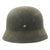 Original German WWII M40 Single Decal Luftwaffe Helmet with Textured Paint - SE64 Original Items