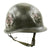 Original U.S. WWII Late-War Medic M1 McCord Front Seam Helmet with CAPAC Liner Original Items
