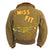 Original U.S. WWII Jolly Rogers 90th Bomb Group “Miss Fit” Painted 400th Bomb Squadron Double Named B-15 Jacket With A-11 Trousers Original Items