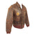 Original U.S. WWII 8th Air Force B-17 Starduster Painted A-2 Leather Flight Jacket of Waist Gunner S/Sgt. Edward L. Bristow of the 390th Bomb Group, 568th Bomb Squadron With Extras Original Items