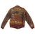 Original U.S. WWII 8th Air Force B-17 Starduster Painted A-2 Leather Flight Jacket of Waist Gunner S/Sgt. Edward L. Bristow of the 390th Bomb Group, 568th Bomb Squadron With Extras Original Items