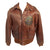 Original U.S. WWII Named 25th Liaison Squadron “Jungle Air Force” Patched A-2 Leather Flight Jacket Original Items