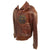 Original U.S. WWII Named 25th Liaison Squadron “Jungle Air Force” Patched A-2 Leather Flight Jacket Original Items