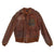 Original U.S. WWII Named 25th Liaison Squadron “Jungle Air Force” Patched A-2 Leather Flight Jacket Original Items