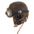 Original British WWII RAF Type C Leather Flying Helmet with Unissued Mk. VIII Goggles In Box - Named N. Prowling Original Items