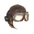 Original British WWII RAF Type C Leather Flying Helmet with Unissued Mk. VIII Goggles In Box - Named N. Prowling Original Items