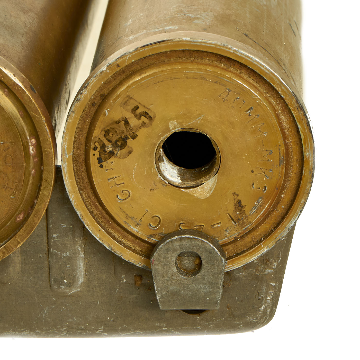 Original U.S. WWII Set of Four 1945 Dated 40mm Bofors Gun Rounds with ...