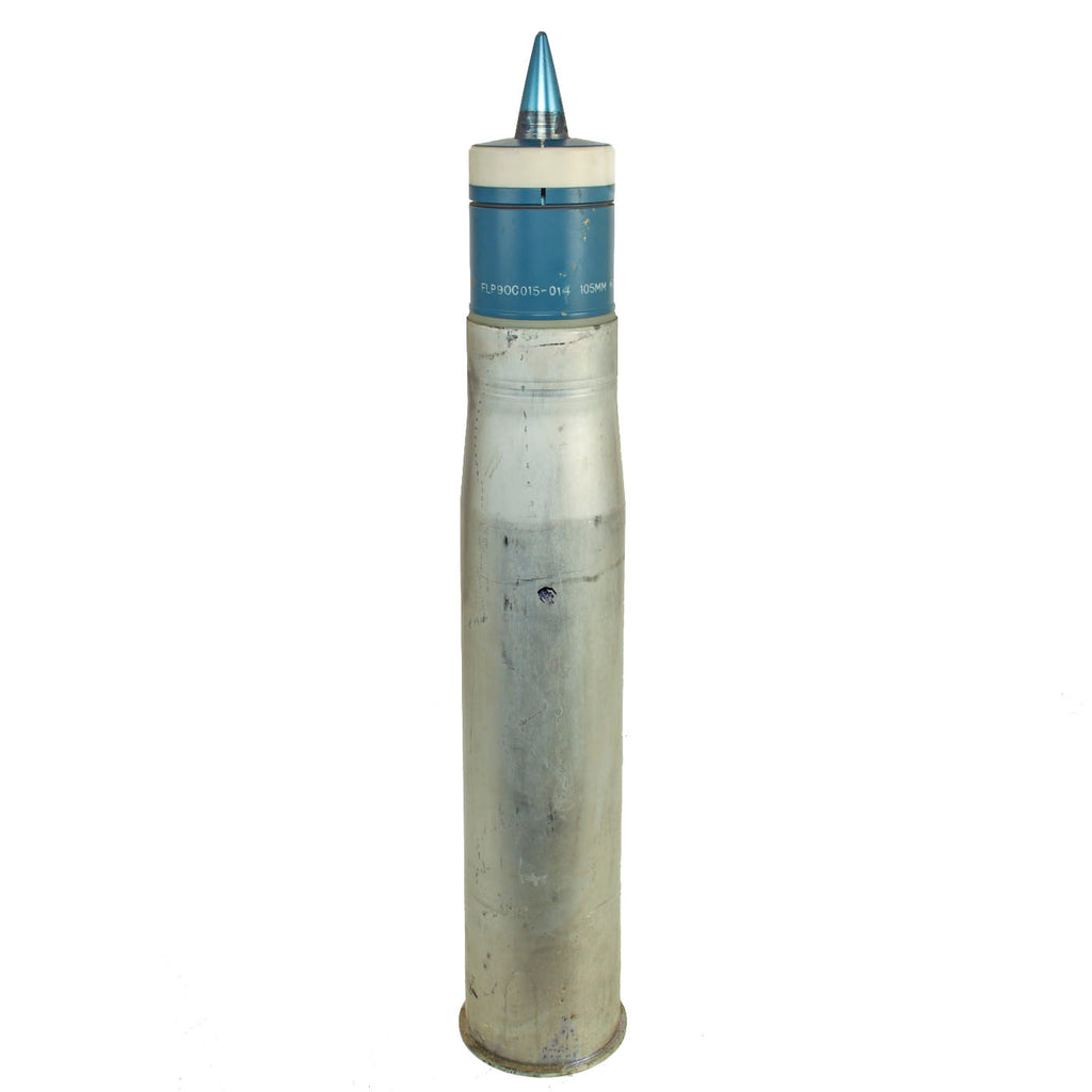 DRAFT Original U.S. M1 Abrams Tank 105mm APDS-T M728 Inert Training Cartridge Original Items