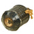 Original Japanese WWII Type 97 Inert Fragmentation Hand Grenade with Fuse - dated 1942 Original Items