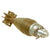 Original U.S. Vietnam War 60mm HE M49A3 Mortar Round With Fuze - Dated 1973 Original Items