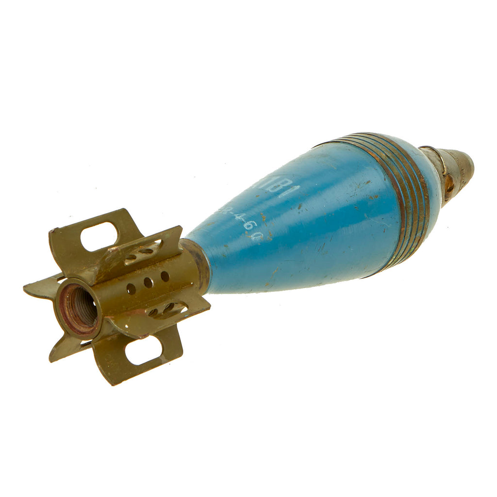 Original U.S. Korean War Era Inert 81mm M43A1B1 HE Mortar Round Used A ...