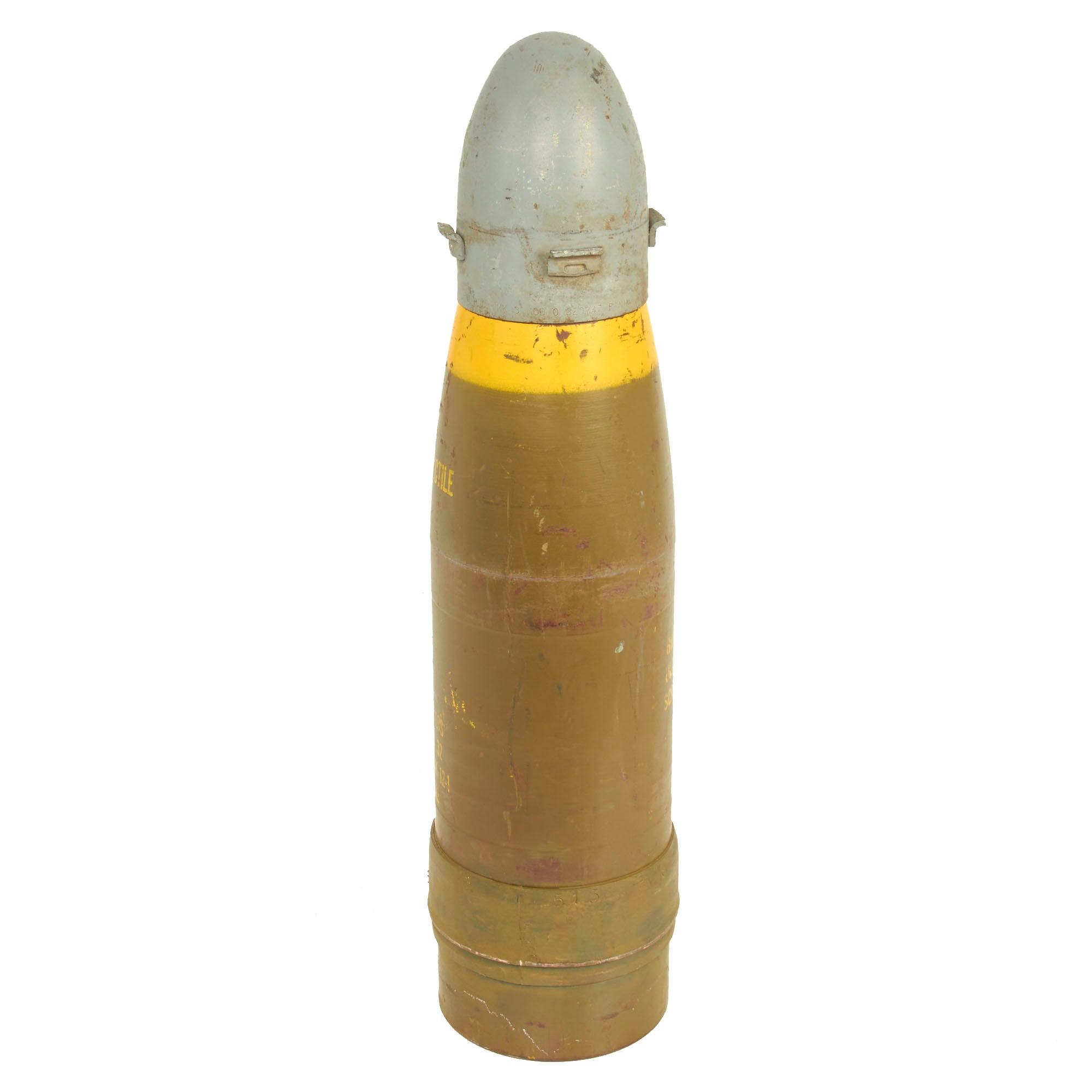 Original U.S. Vietnam War Inert 5” 38 Caliber Mk 12 Gun Round Projecti ...