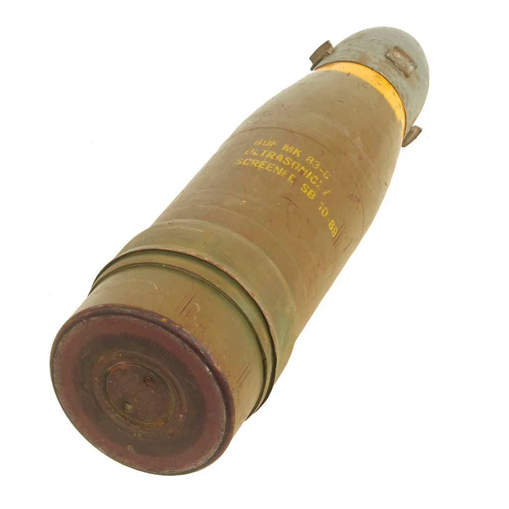 Original U.S. Vietnam War Inert 5” 38 Caliber Mk 12 Gun Round Projecti ...