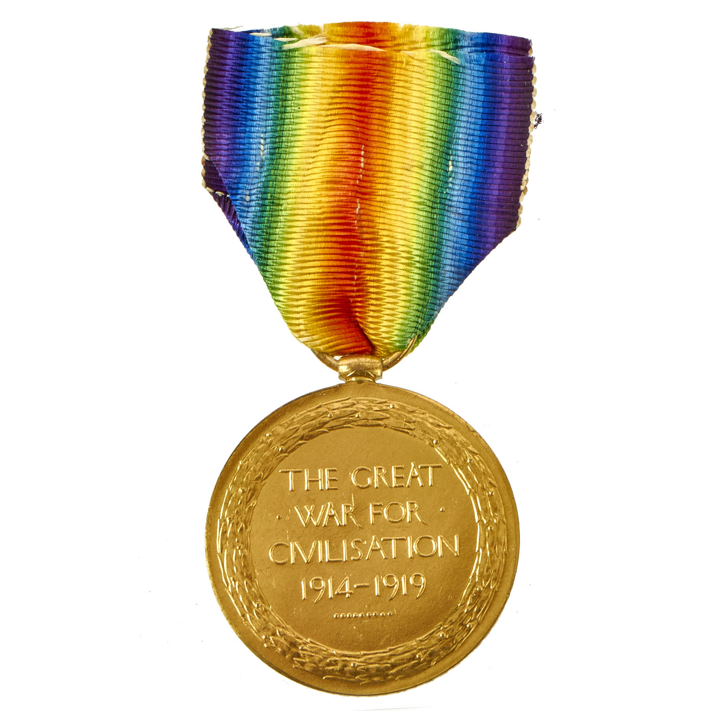 Original British WWI Named Medal Lot For Sapper J. C. Weekes Royal Eng ...