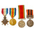Original British and Commonwealth Nations Pre-WWI to WWII Name Engraved General Service Medal Lot - 4 Medals Original Items