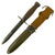Original U.S. WWII M4 Bayonet by Camillus for the M1 Carbine with M8 Scabbard Original Items