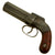 Original U.S. Allen & Thurber of Norwich 1837 Patent .31cal Percussion Pepperbox Revolver - Serial 58 Original Items