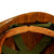 Original U.S. Vietnam War M1 Helmet With Mitchell Pattern Camouflage Helmet Cover, M-151 "Mutt" Inner Tube Band With “Bug Juice” Insect Repellent and Liner - Unissued Condition Original Items
