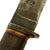 Original U.S. WWII USN Mark 1 RH PAL 35 Fighting Knife with Named U.S.N. Leather Scabbard Original Items
