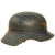 Original German WWII M38 Luftschutz Beaded Gladiator Air Defense Helmet - dated 1939 Original Items