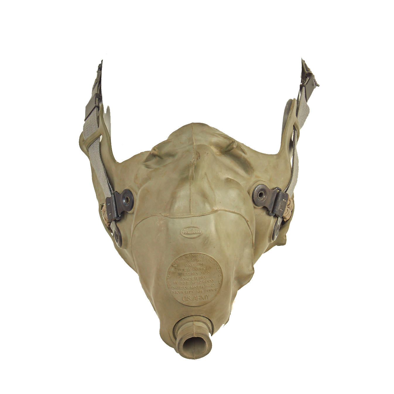 Original U.S. WWII Army Air Force Aviator Flight Set - B-6 Helmet, A-7 ...