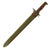 Original U.S. WWI M1905 Springfield Rifle Bayonet by S.A. with WWII M3 Scabbard - Bayonet Dated 1918 Original Items