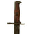 Original U.S. WWI M1905 Springfield Rifle Bayonet by S.A. with WWII M3 Scabbard - Bayonet Dated 1918 Original Items