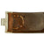 Original German WWII SA EM/NCO Belt with Two Piece Brass & Nickel Buckle - Sturmabteilung Original Items