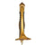 Original WWII Imperial Japanese Army Type 19 Kyu-Gunto Nickel Plated Parade Sword with Scabbard Original Items