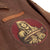 Original U.S. WWII 15th Air Force Painted A-2 Leather Flight Jacket - 828th Bomb Squadron, 485th Bomb Group - Named To Co-Pilot Lt. William Roberts Original Items