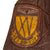Original U.S. WWII 15th Air Force Painted A-2 Leather Flight Jacket - 828th Bomb Squadron, 485th Bomb Group - Named To Co-Pilot Lt. William Roberts Original Items