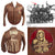 Original U.S. WWII 15th Air Force Painted A-2 Leather Flight Jacket - 828th Bomb Squadron, 485th Bomb Group - Named To Co-Pilot Lt. William Roberts Original Items
