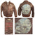 Original U.S. WWII 8th Air Force Painted A-2 Leather Flight Jacket - 453rd Bomb Group - Same as Jimmy Stewart - Lt. Anthony J. Valente Original Items