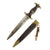 Original German WWII Early Numbered M33 SS Dagger by Gottlieb Hammesfahr & Co. with Scabbard & Hanger Original Items