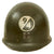 Original U.S. WWII 94th Infantry Division M1 McCord Fixed Bale Helmet Named to Captain Robert U. Cassel with Signed First Edition 94th ID Book Original Items