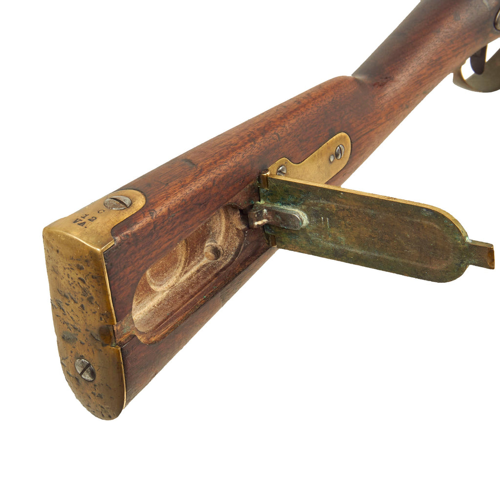 Original U.S. Civil War Confederate Linked .58 Minié Conversion M1841 ...