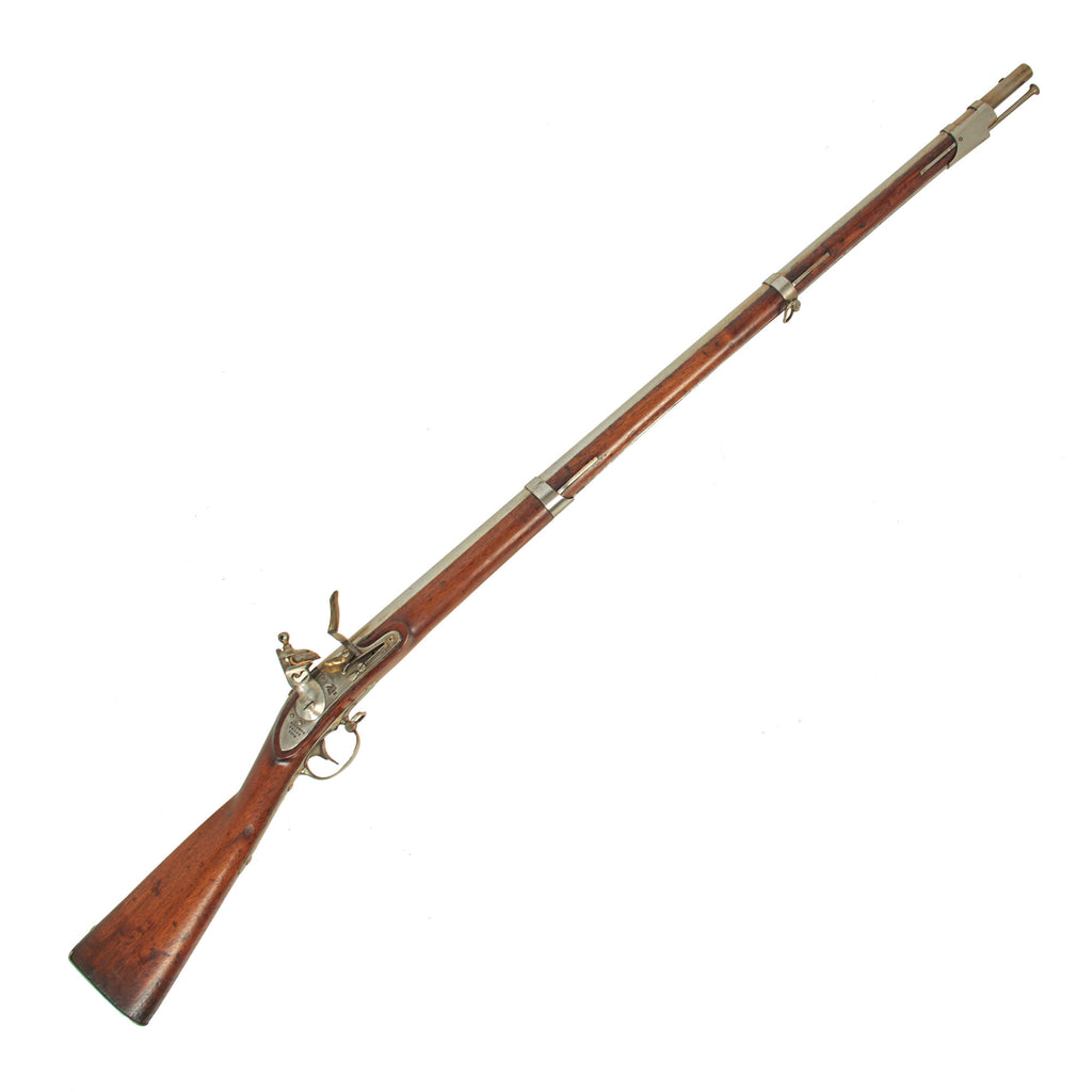 Original U.S. Springfield Model 1835 Flintlock Musket by Harpers Ferry Arsenal - dated 1836 Original Items