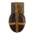 Original German WWII Afrikakorps Coconut Canteen With Cup by Heinrich Ritter and Harness - 1943 Dated Original Items