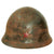 Original Japanese WWII Type 92 Army Tetsubo Helmet Shell Original Items