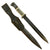 Original German WWII 98k 1941 dated US Captured / Altered Bayonet by Mundlos with Scabbard and Frog - Matching Serial 3340 Original Items