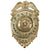 Original U.S. Law Enforcement Cap / Chest Badge Insignia Grouping - 5 Items Original Items