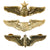 Original U.S. WWII Era US Army Air Forces Aviator Sterling Wings Lot - 3 Wings Original Items