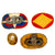 Original U.S. WWII to Post WWII Era US Army Airborne Unit Ovals and Parachutist Wings Grouping - 4 Items Original Items