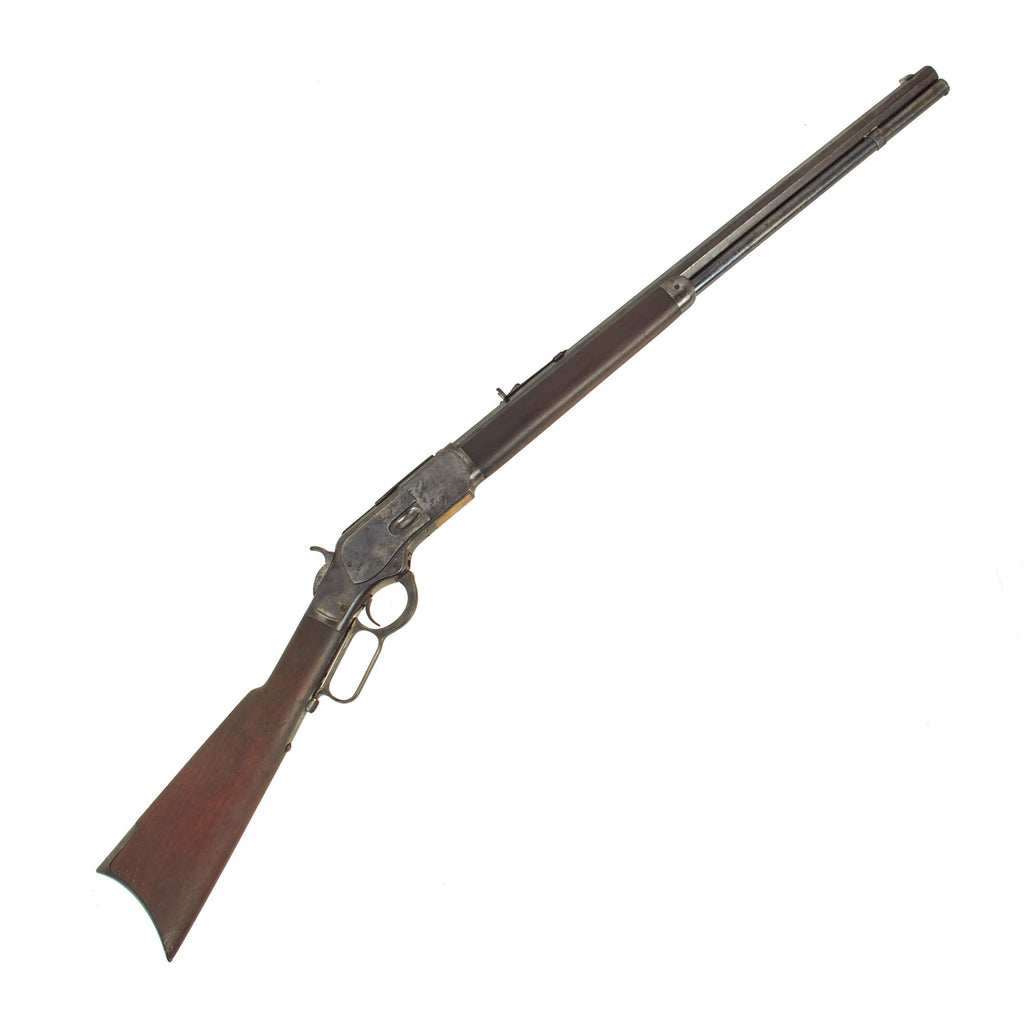 Original U.S. Winchester Model 1873 .38-40 Repeating Rifle with Octagonal Barrel made in 1888 - Serial 326461B Original Items