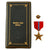 Original U.S. WWII Name Engraved Bronze Star, Ribbon and Lapel Pin with Presentation Box and Citation - Maurice B. Kaufman Original Items