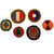 Original U.S. WWI to WWII Chevron and Shoulder Sleeve Insignia Patch Lot - 30 Items Original Items