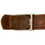 Original German WWII Police Belt with Pebbled Aluminum EM/NCO Buckle by Gustav Brehmer of Markneukirchen Original Items
