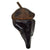 Original German WWII P.08 Luger Pistol Black Leather Hardshell Holster - Dated 1942 Original Items